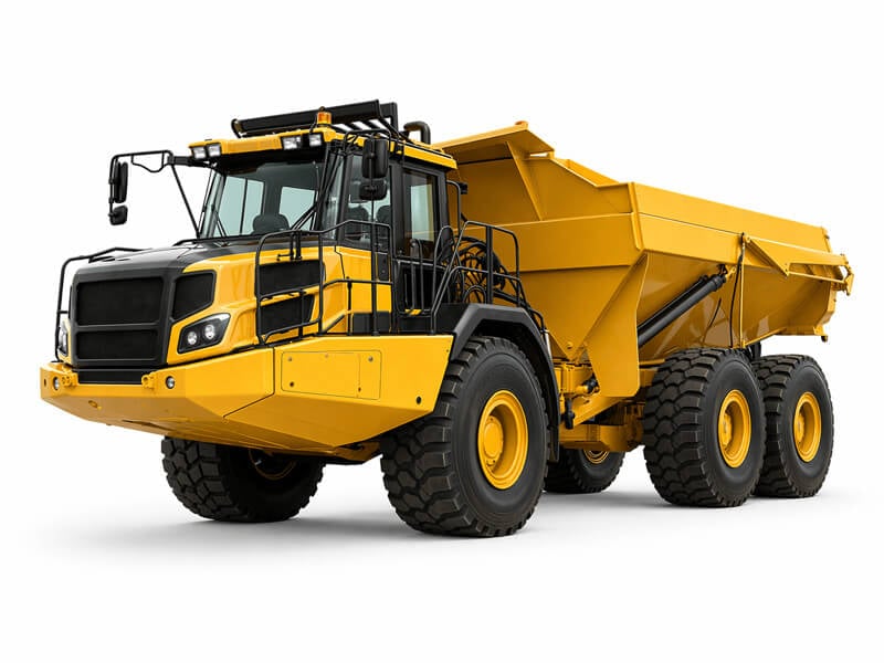 Port City Machinery Articulated Trucks