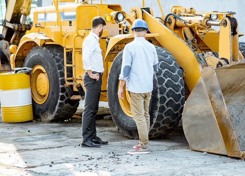 Heavy equipment sales and rental available